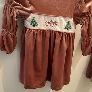 Velvet Avery Christmas dress